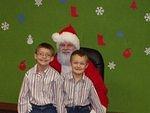 Timothy and Elijah told Santa that they wanted Star Wars toys :) GrEaT!