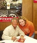 We gots our picture taken by da Reporter :) weehoo!! lol!!