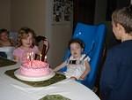 I think Elijah and Abby wanted to help blow the candles out :)