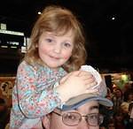 "The view from up here is great!"