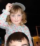 Hey, give Daddy his hat back!