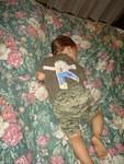 Flat Stanley crashed hard after a long day!