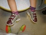 Can you believe they make baby bowling shoes??